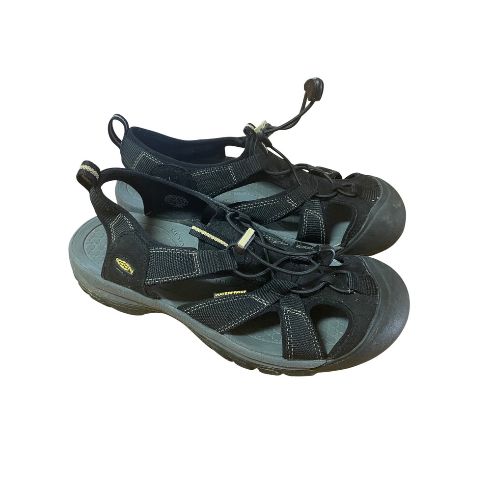 Keen Newport H2 Waterproof Hiking Sandals Black Grey Mens 11 EU 0607